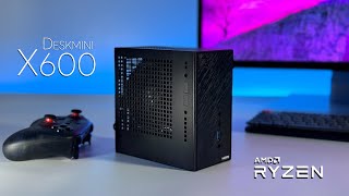 The AllNew Desk Mini X600 Is A 19L Tiny PC With The Power To Game Hands On [upl. by Nortad208]