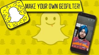 How to make a Custom Geofilter for SnapchatCommunity Geofilter [upl. by Aled980]