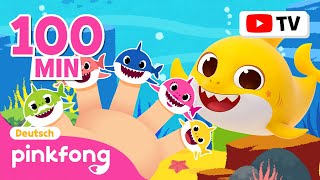 📺TV Die besten Kinderlieder fürs FernsehenㅣMixㅣBaby Shark DeutschㅣPinkfong Baby Hai Kinderlieder [upl. by Eslek]