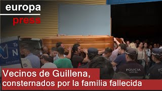 Vecinos de Guillena Sevilla muestran su consternación por la familia fallecida en el incendio [upl. by Champaigne369]