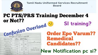 Training Dec 4 or NotSI Training PC and SI NotificationAll In One Video Explain Clearly Watch [upl. by Annirak]