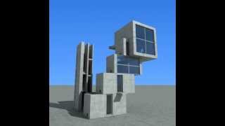 Tadao Ando 4x4 Animation [upl. by Marillin]