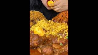 SPICY MUTTON SEZWAN CHICKEN CURRY WITH EGG BIRYANI CHIKEN LOLLIPOP [upl. by Hardej]