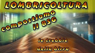 Lombricoltura  compostiamo il BSG prima di darlo in pasto ai lombrichi [upl. by Assiren]