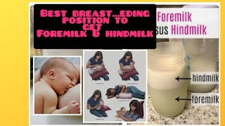 EFFECTIVE BREASTFEEDING POSITIONS TO PREVENT CRACKED NIPPLES amp FEED BABY WITH FOREMILK AND HINDMILK [upl. by Anis]