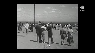 Visite du parc du MontRoyal dautrefois 1956 [upl. by Ayocal912]