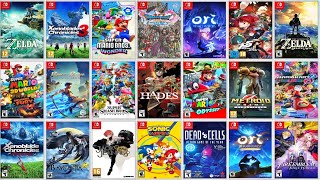 Top 55 Greatest Nintendo Switch Games So Far According to Metacritics Metascore Ranking [upl. by Kannav514]