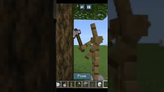 Minecraft viral axe 🪓 hack 🤯 🤣 shorts minecraft buildhacks [upl. by Namlaz573]