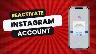 How to Reactivate Instagram Account in 2024 [upl. by Teodor]