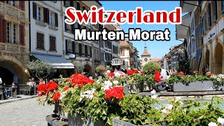 Interesting place to visit in SwitzerlandMurtenMoratswitzerlandholidayniceplaceswitzerland [upl. by Boone]