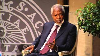 Kofi Annan visited Uppsala University [upl. by Neelya]