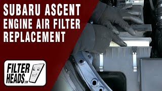 How to Replace Engine Air Filter 2024 Subaru Ascent L4 24L  TA31464 AF5293 [upl. by Gregoire]