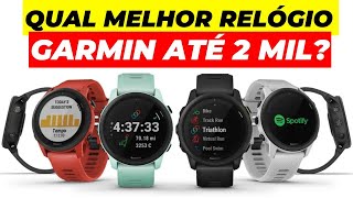 Top 5 Melhores Relógios GARMIN de Até 2000 Reais [upl. by Spitzer]