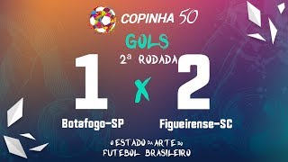 Gols de BotafogoSP 1 x 2 FigueirenseSC  Copinha 2019 [upl. by Ellenyl]