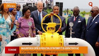 Inauguration du Centre de production de traitement et de liquéfaction de gaz [upl. by Toy]