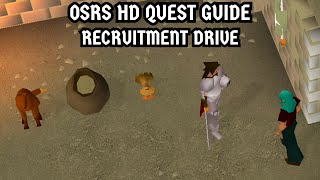 OSRS HD Quest Guide Recruitment Drive [upl. by Eahsal]