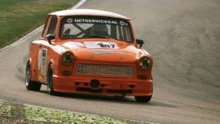 YTCC Hockenheimring 2011  Trabant 601 mit Wolfgang Ziegler [upl. by Panaggio414]