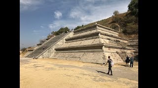 Inside The Tunnels Of The Largest Pyramid On Earth Cholula In Mexico [upl. by Korella]