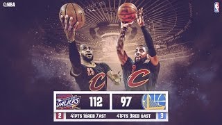 Warriors vs Cavaliers Game 5 NBA Finals  061316 Full Highlights [upl. by Sherborne]