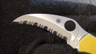 Knife Review Spyderco Harpy [upl. by Vizza]