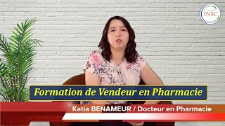 Vendeur en Pharmacie  Dr Katia BENAMEUR [upl. by Notsnhoj]