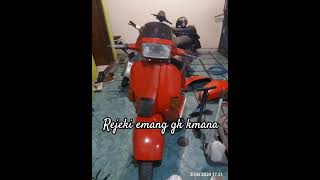 Pasang satu satu sparepart vespa excel [upl. by Enirehtakyram]