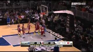 2011 NBA AllStar Celebrity Game  Full Game  Part 47 [upl. by Auohp352]