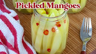 Pickled Mangoes  Burong Mangga [upl. by Eldoree]