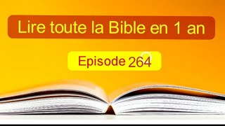 Toute la Bible en 1 an EP 264 Jérémie 9 à 11 et 2Corinthiens 5 à 6 [upl. by Florinda890]