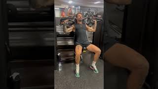 Shoulder workout of the day Boulder shoulder pending bodybuilding workout [upl. by Dallas216]