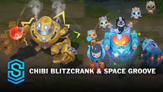 Chibi Blitzcrank amp Chibi Space Groove Blitzcrank  Teamfight Tactics [upl. by Lymn]