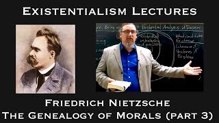 Friedrich Nietzsche  Genealogy of Morals part 3  Existentialist Philosophy amp Literature [upl. by Ingunna]