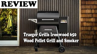 Traeger Grills Ironwood 650 Wood Pellet Grill amp Smoker Review [upl. by Ladnyc]