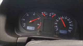 VW Golf 19 SDI 68HP Acceleration 0100 kmh [upl. by Reilamag]