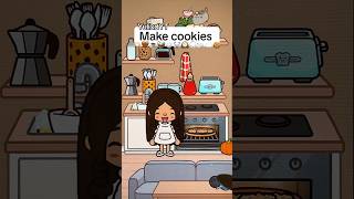 Make cookies🍪 Im try to do it aesthetic🕰🫖 tocaboca asthetic [upl. by Ormand400]