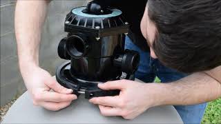 How To Install A Pool Sand Filter  Rx Clear Radiant 24quot Review [upl. by Okiram802]