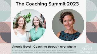 Coaching Through Overwhelm with Angela Boyd [upl. by Arabela]