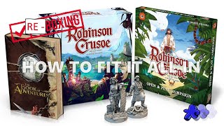 Reboxing All Robinson Crusoe Content into the Collectors Edition Box [upl. by Atikat]