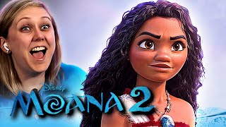 MOANA 2  Teaser Trailer REACTION [upl. by Haidej677]