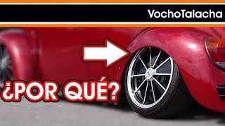 ¿Por qué se inclinan las ruedas traseras del vocho  VochoTalacha [upl. by Yerdna]