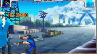 Mortal Kombat vs Street fighter 15 Subzeromevs God Ken [upl. by Irina151]