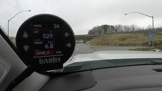 Banks iDash In Cab Driving Review on Derringer Tuned L5P Duramax [upl. by Atlanta]