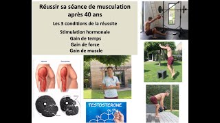 Cest quoi une séance dentrainement efficace apres 40 ans pour maintenir sa densité musculaire [upl. by Severin]