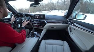 4k SNOW and G30 BMW 540i xDrive PERFECT MATCH [upl. by Hsekar]