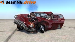 BeamNGdrive  AMERICAN DRAG PACK [upl. by Tymothy]