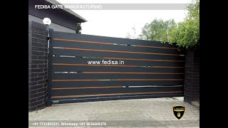 Iron Gate Design Safety Grill Gate Design For Main Door Wood Gate Color Design [upl. by Ah]