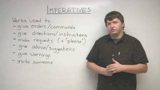 Imperatives  How to give commands in English and more [upl. by Lorrimer]