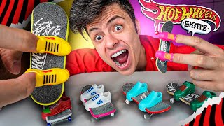 COMPLETEI A COLEÃ‡ÃƒO DE SKATE DE DEDO DOS ESTADOS UNIDOS HOT WHEELS [upl. by Laspisa732]