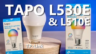 Tapo L530E amp Tapo L510E von TPLink einrichten amp installieren  Smarte multicolor Leuchtmittel 2 [upl. by Sivam]