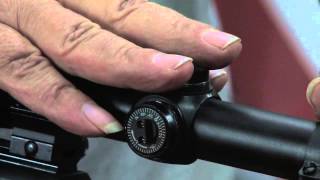 How to Adjust a Rifle Scope [upl. by Sonnnie]